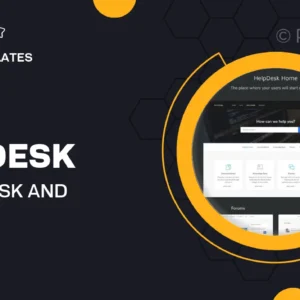 Amdesk – HelpDesk and Knowledge Base HTML template
