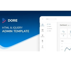 Dore jQuery – Bootstrap 4 Admin Template