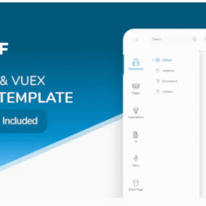 Piaf – Vue Admin Template