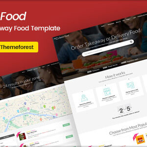 QuickFood – Delivery or Takeaway Food Template