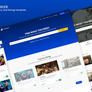 Sparker – Directory and Listings Template