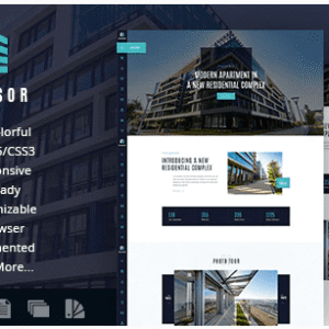 Windsor  Apartment Complex  Single Property Site Template
